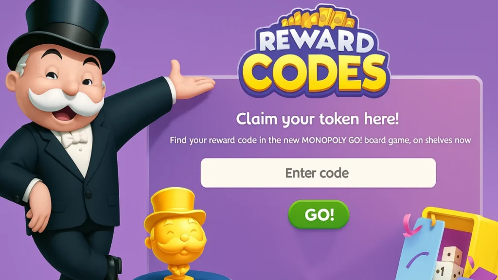 Monopoly Go Reward Codes (September 2025)